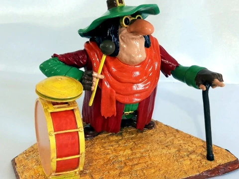 Niewidomy David Pew do druku 3D STL Model do druku 3D