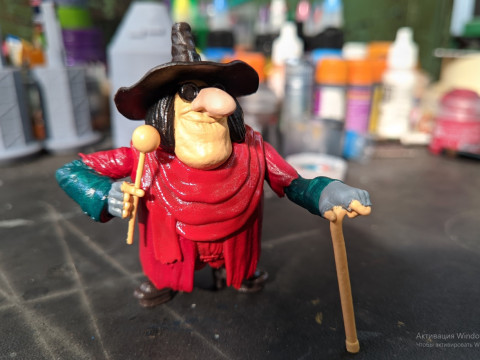 Blind David Pew for 3d print STL Model Cetak 3D