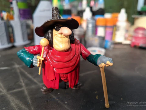 Blind David Pew for 3d print STL 3D Print Model