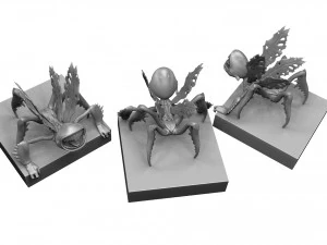 TOOTH FAIRY FROM HELLBOY FOR 3D PRINTING STL 3 options 3D Print Model