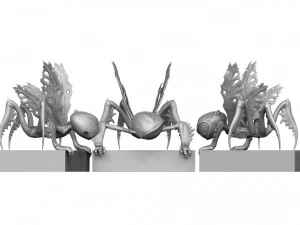 TOOTH FAIRY FROM HELLBOY FOR 3D PRINTING STL 3 options 3D Print Model
