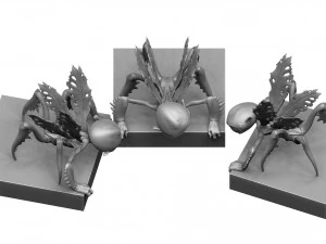TOOTH FAIRY FROM HELLBOY FOR 3D PRINTING STL 3 options 3D Print Model