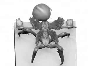 TOOTH FAIRY FROM HELLBOY FOR 3D PRINTING STL 3 options 3D Print Model