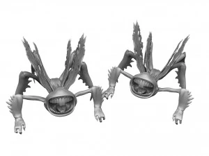 TOOTH FAIRY FROM HELLBOY FOR 3D PRINTING STL 3 options 3D Print Model