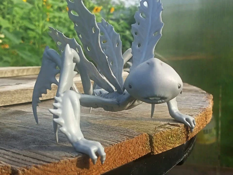 TOOTH FAIRY FROM HELLBOY FOR 3D PRINTING STL 3 options 3D Print Model