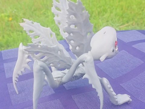 TOOTH FAIRY FROM HELLBOY FOR 3D PRINTING STL 3 options 3D Print Model