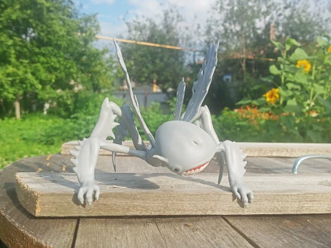 TOOTH FAIRY FROM HELLBOY FOR 3D PRINTING STL 3 options 3D Print Model