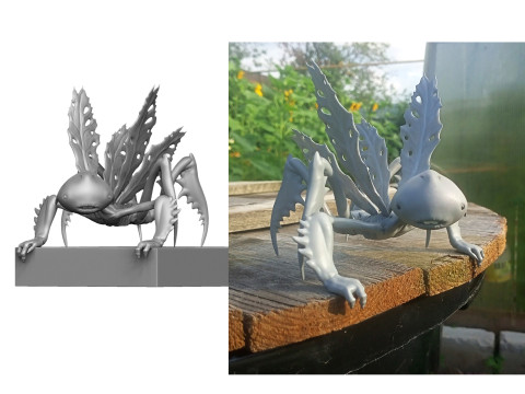 TOOTH FAIRY FROM HELLBOY FOR 3D PRINTING STL 3 options 3D Print Model
