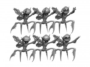 TOOTH FAIRY FROM HELLBOY FOR 3D PRINTING 6 STL OPTIONS Modelo de Impressão 3D
