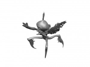 TOOTH FAIRY FROM HELLBOY FOR 3D PRINTING 6 STL OPTIONS Modelo de Impressão 3D
