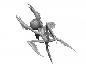 TOOTH FAIRY FROM HELLBOY FOR 3D PRINTING 6 STL OPTIONS Modelo de Impressão 3D