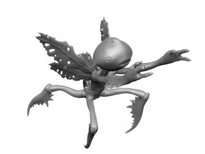 TOOTH FAIRY FROM HELLBOY FOR 3D PRINTING 6 STL OPTIONS 3D Print Model