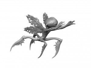 TOOTH FAIRY FROM HELLBOY FOR 3D PRINTING 6 STL OPTIONS Modelo de Impressão 3D
