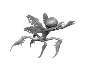 TOOTH FAIRY FROM HELLBOY FOR 3D PRINTING 6 STL OPTIONS 3D Print Model