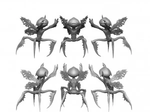 TOOTH FAIRY FROM HELLBOY FOR 3D PRINTING 6 STL OPTIONS 3D Print Model
