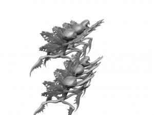 TOOTH FAIRY FROM HELLBOY FOR 3D PRINTING 6 STL OPTIONS Modelo de Impressão 3D