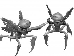TOOTH FAIRY FROM HELLBOY FOR 3D PRINTING 6 STL OPTIONS Modelo de Impressão 3D