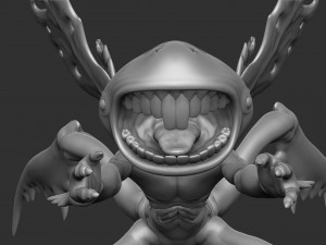 TOOTH FAIRY FROM HELLBOY FOR 3D PRINTING 6 STL OPTIONS Modelo de Impressão 3D