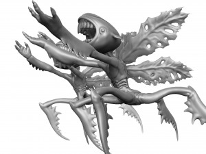 TOOTH FAIRY FROM HELLBOY FOR 3D PRINTING 6 STL OPTIONS Modelo de Impressão 3D