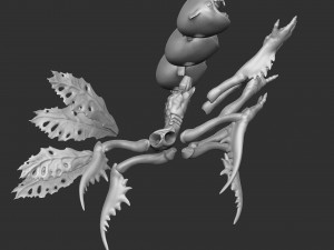 TOOTH FAIRY FROM HELLBOY FOR 3D PRINTING 6 STL OPTIONS Modelo de Impressão 3D