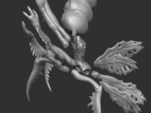 TOOTH FAIRY FROM HELLBOY FOR 3D PRINTING 6 STL OPTIONS Modelo de Impressão 3D