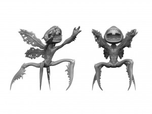 TOOTH FAIRY FROM HELLBOY FOR 3D PRINTING 6 STL OPTIONS Modelo de Impressão 3D