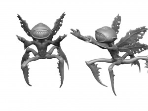 TOOTH FAIRY FROM HELLBOY FOR 3D PRINTING 6 STL OPTIONS Modelo de Impressão 3D