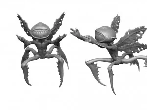 TOOTH FAIRY FROM HELLBOY FOR 3D PRINTING 6 STL OPTIONS 3D Print Model