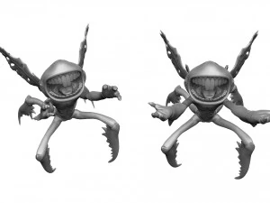 TOOTH FAIRY FROM HELLBOY FOR 3D PRINTING 6 STL OPTIONS 3D Print Model