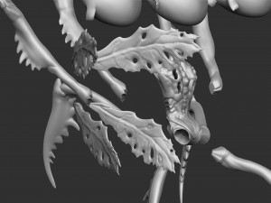 TOOTH FAIRY FROM HELLBOY FOR 3D PRINTING 6 STL OPTIONS Modelo de Impressão 3D