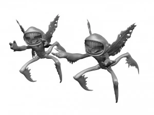 TOOTH FAIRY FROM HELLBOY FOR 3D PRINTING 6 STL OPTIONS 3D Print Model