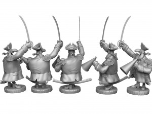 CAPTAIN SMOLLETT FOR 3D PRINTING STL Modello di stampa 3D