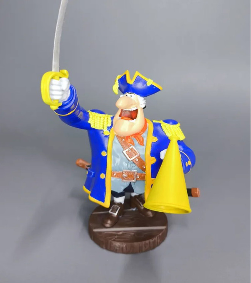CAPTAIN SMOLLETT FOR 3D PRINTING STL Modello di stampa 3D .c4d .max .obj .3ds .fbx .stl .blend