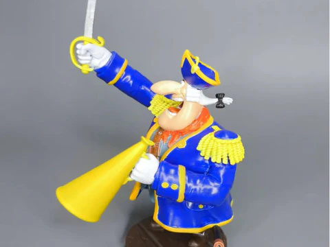 CAPTAIN SMOLLETT FOR 3D PRINTING STL 3D Print Model