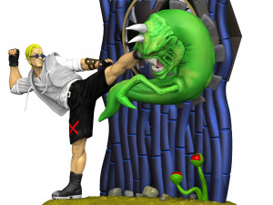 COMIX ZONE FOR 3D PRINT STL ASSEMBLE Modelo de Impressão 3D