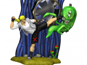 COMIX ZONE FOR 3D PRINT STL ASSEMBLE 3D Print Model