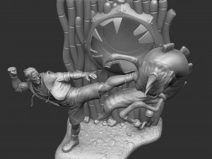 COMIX ZONE FOR 3D PRINT STL ASSEMBLE Modelo de Impressão 3D