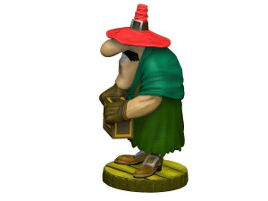 ZWARTE HOND VOOR 3D-AFDRUKKEN 2E VERSIE VAN STL 3D printmodel