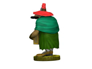 ZWARTE HOND VOOR 3D-AFDRUKKEN 2E VERSIE VAN STL 3D printmodel