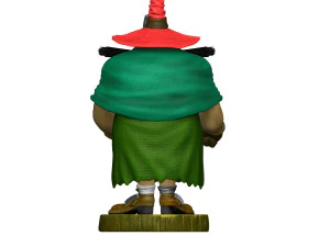 ZWARTE HOND VOOR 3D-AFDRUKKEN 2E VERSIE VAN STL 3D printmodel