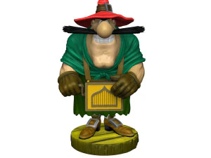 ZWARTE HOND VOOR 3D-AFDRUKKEN 2E VERSIE VAN STL 3D printmodel