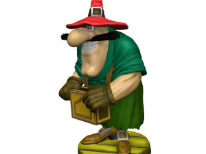 ZWARTE HOND VOOR 3D-AFDRUKKEN 2E VERSIE VAN STL 3D printmodel