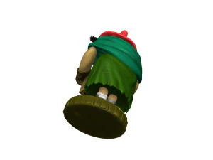 ZWARTE HOND VOOR 3D-AFDRUKKEN 2E VERSIE VAN STL 3D printmodel