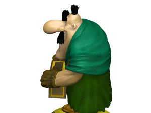 ZWARTE HOND VOOR 3D-AFDRUKKEN 2E VERSIE VAN STL 3D printmodel