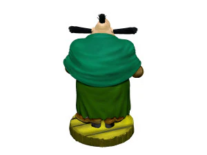 ZWARTE HOND VOOR 3D-AFDRUKKEN 2E VERSIE VAN STL 3D printmodel