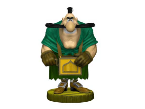 ZWARTE HOND VOOR 3D-AFDRUKKEN 2E VERSIE VAN STL 3D printmodel