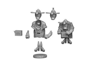ZWARTE HOND VOOR 3D-AFDRUKKEN 2E VERSIE VAN STL 3D printmodel