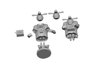 ZWARTE HOND VOOR 3D-AFDRUKKEN 2E VERSIE VAN STL 3D printmodel