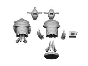 ZWARTE HOND VOOR 3D-AFDRUKKEN 2E VERSIE VAN STL 3D printmodel