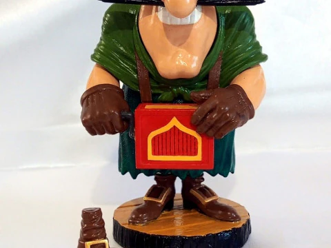 CZARNY PIES DO DRUKU 3D II WERSJA STL Model do druku 3D